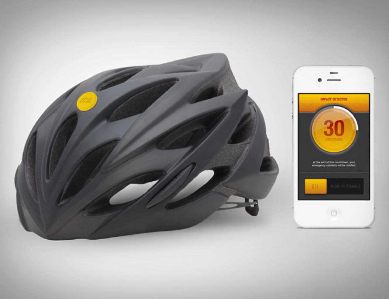 ICEdot Crash Sensor helmet mounted sensor could save your life